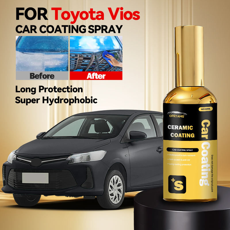 Car Wax Ceramic Coating - For Toyota Vios 2005 2006-2026 NCP42