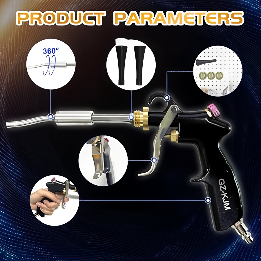 Air Blow Gun Car Interior Clea - Dirt Brush Interior recensione e prezzo