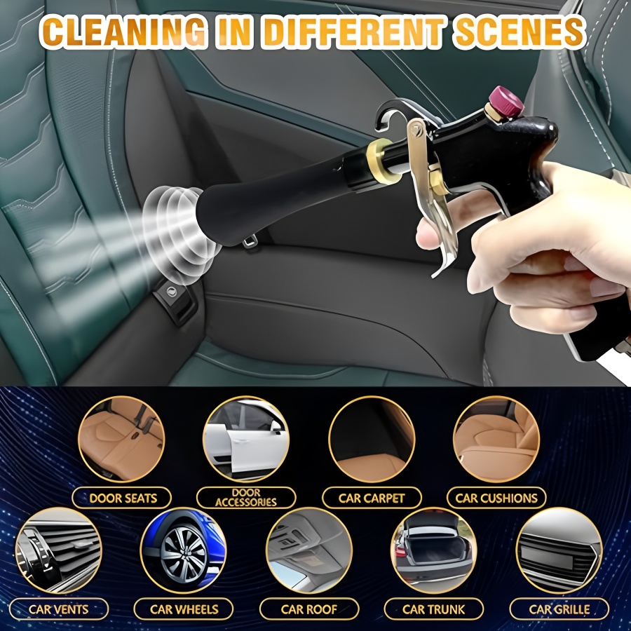 Air Blow Gun Car Interior Clea - Dirt Brush Interior recensione e prezzo