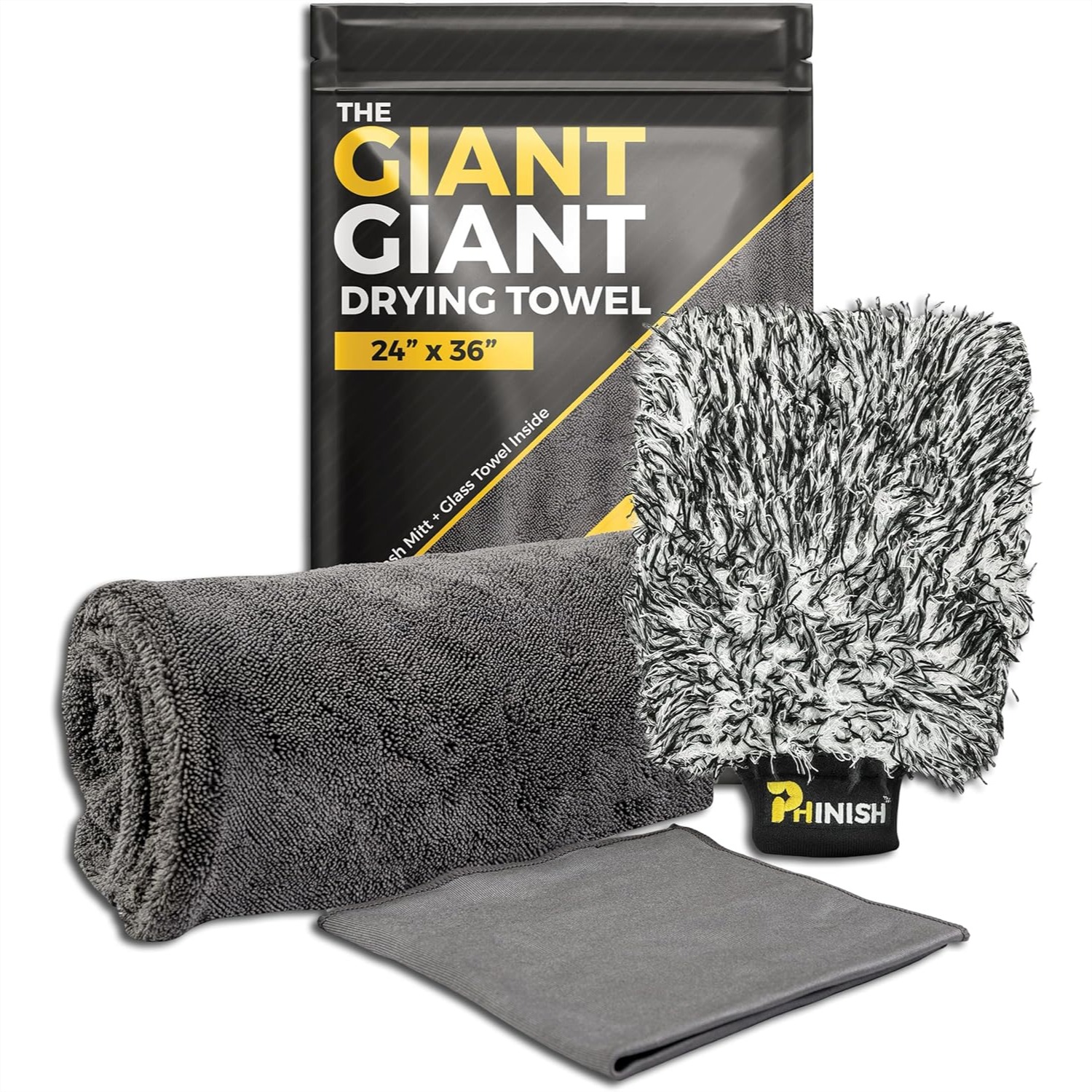24x36 Car Drying Towel 1200 GS - Microfiber Towel Detailing recensione e prezzo