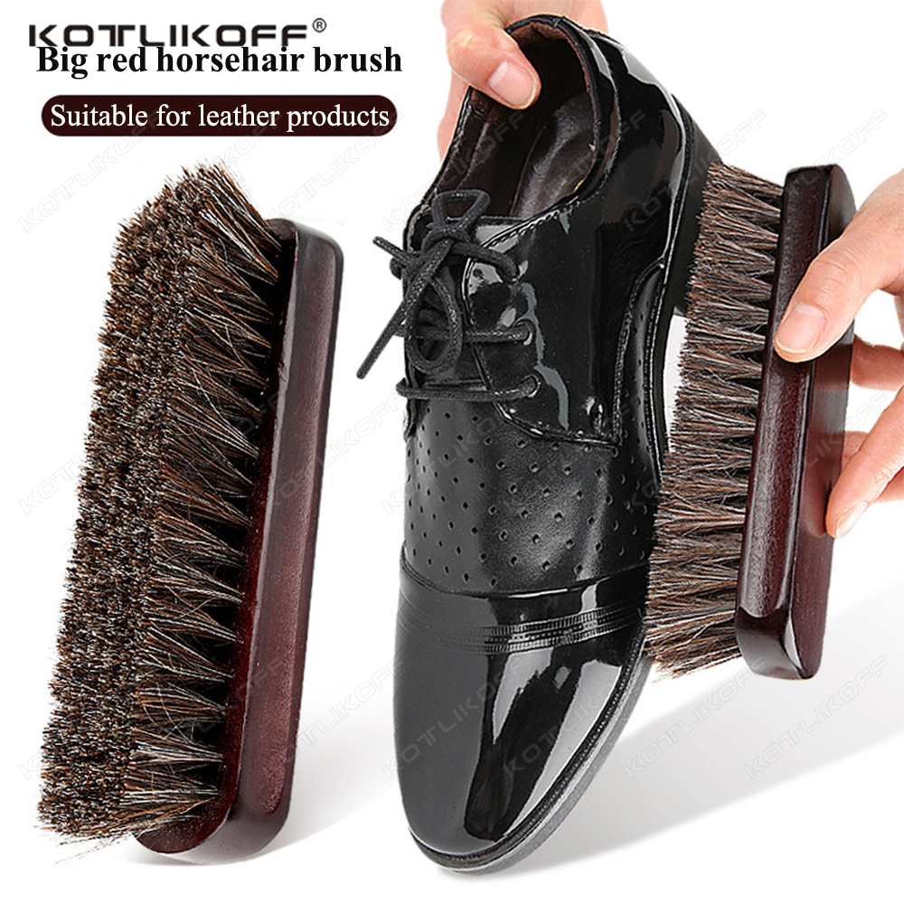 Premium Horsehair Shoe Brush F - Dirt Brush Interior recensione e prezzo