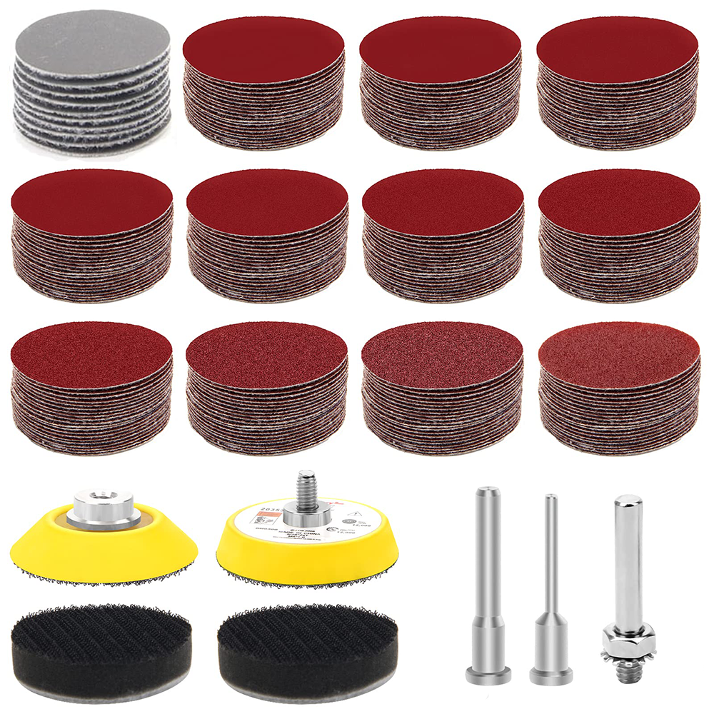 2 Inch Red Sandpaper Set 247 P - Polish Pad Set Buffer recensione e prezzo