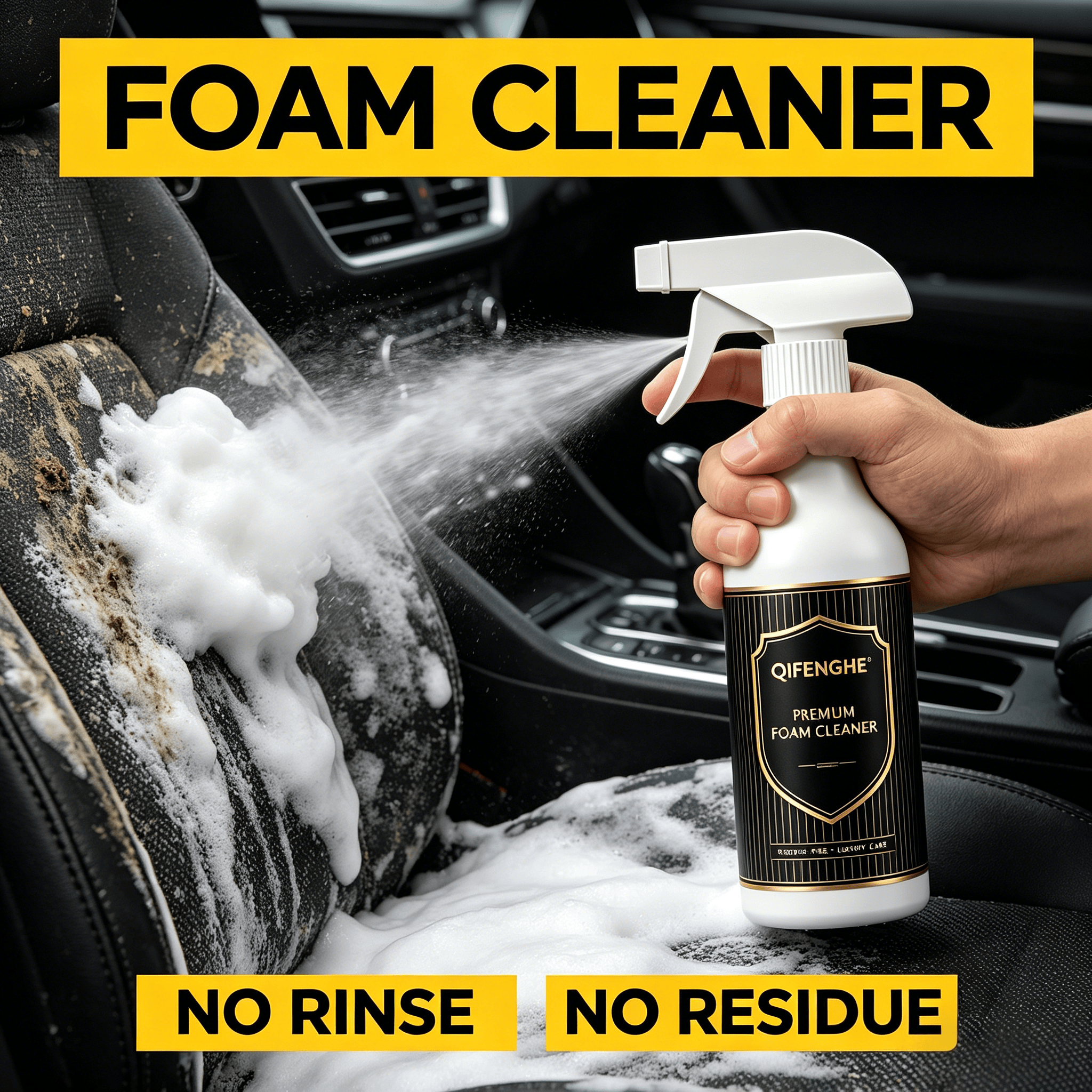 2-in-1 Foam Cleaner – Waterles - Seat Cleaner Fabric recensione e prezzo