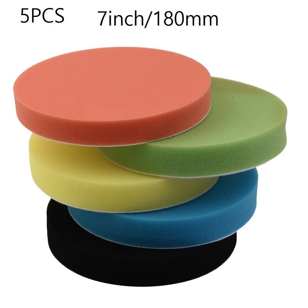 5 Pcs Sponge Polishing Pad 7In - Polish Pad Set Buffer recensione e prezzo