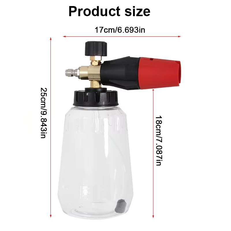 High Pressure PA Foam Cannon   - Foam Cannon Car Wash recensione e prezzo