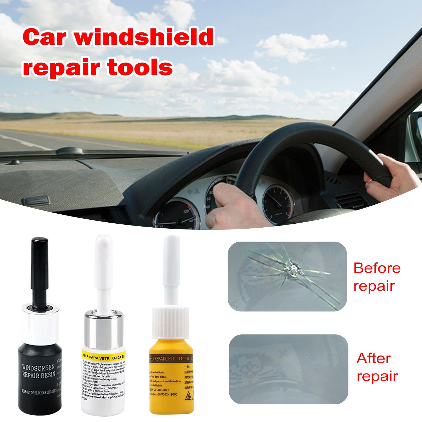 Car Cracked Glass Repair Kit W - Glass Cleaner Streak recensione e prezzo