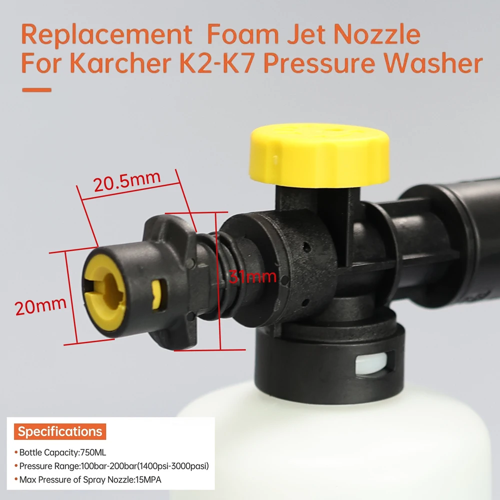 Foam Cannon for Karcher K2 K3  - Foam Cannon Car Wash recensione e prezzo