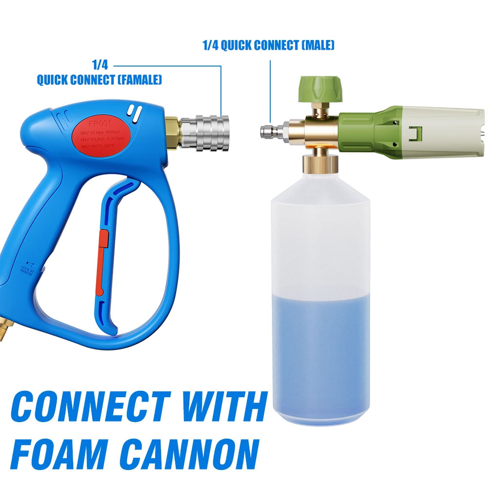 Aluminum Foam gun Lance Foam c - Foam Cannon Car Wash recensione e prezzo