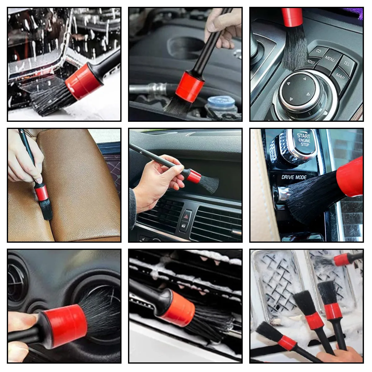 126-Piece Car Detail Cleaning  - Dirt Brush Interior recensione e prezzo
