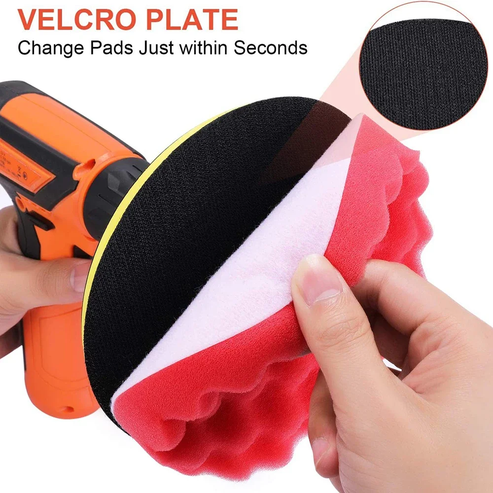8Pcs Car Polishing Pads Kit 3/ - Polish Pad Set Buffer recensione e prezzo