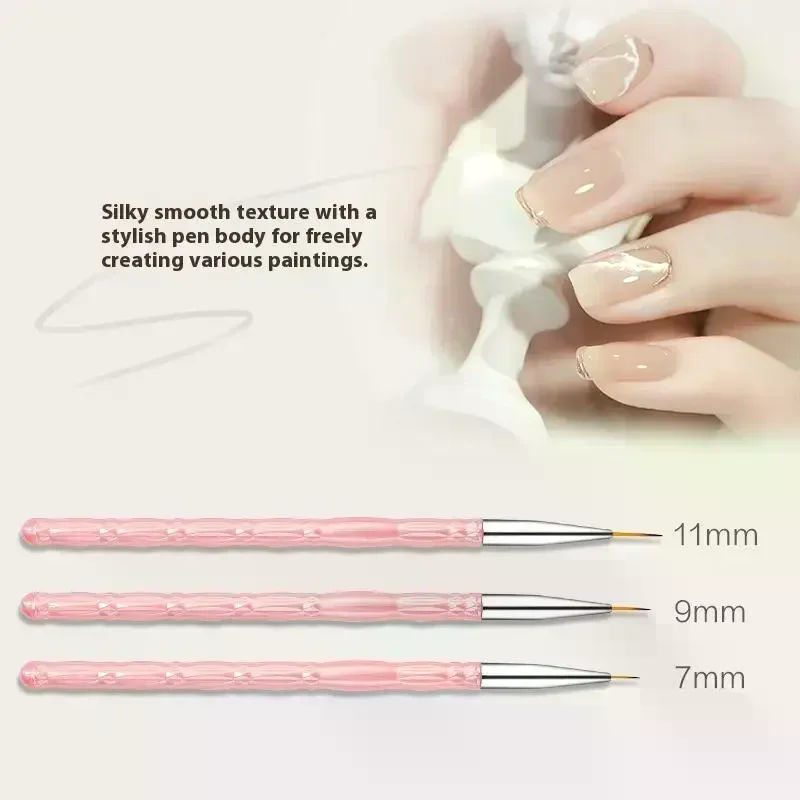 3pcs/set Nail Art Brushes Nail - Detailing Brush Set recensione e prezzo