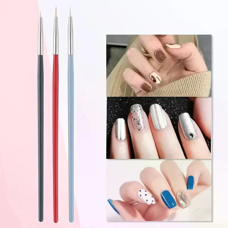 3pcs/set Nail Art Brushes Nail - Detailing Brush Set recensione e prezzo