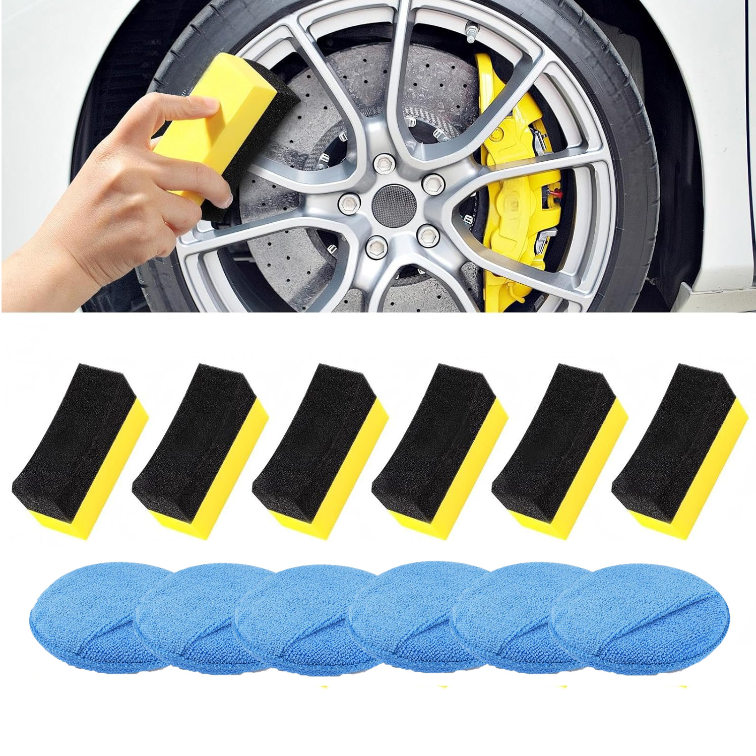 Auto Cleaning Sponge Brush Wax - Wax Applicator Pad recensione e prezzo
