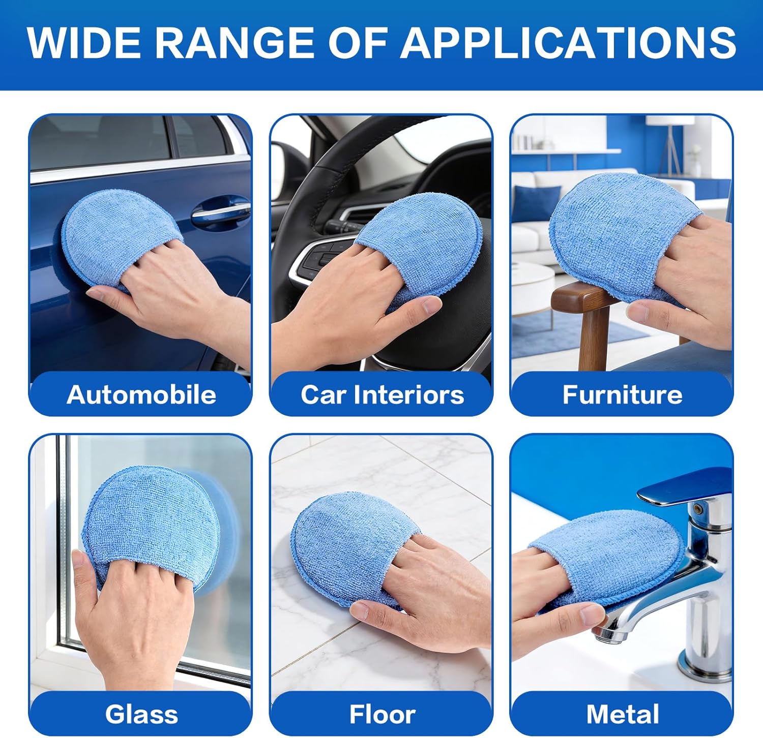 Auto Cleaning Sponge Brush Wax - Wax Applicator Pad recensione e prezzo