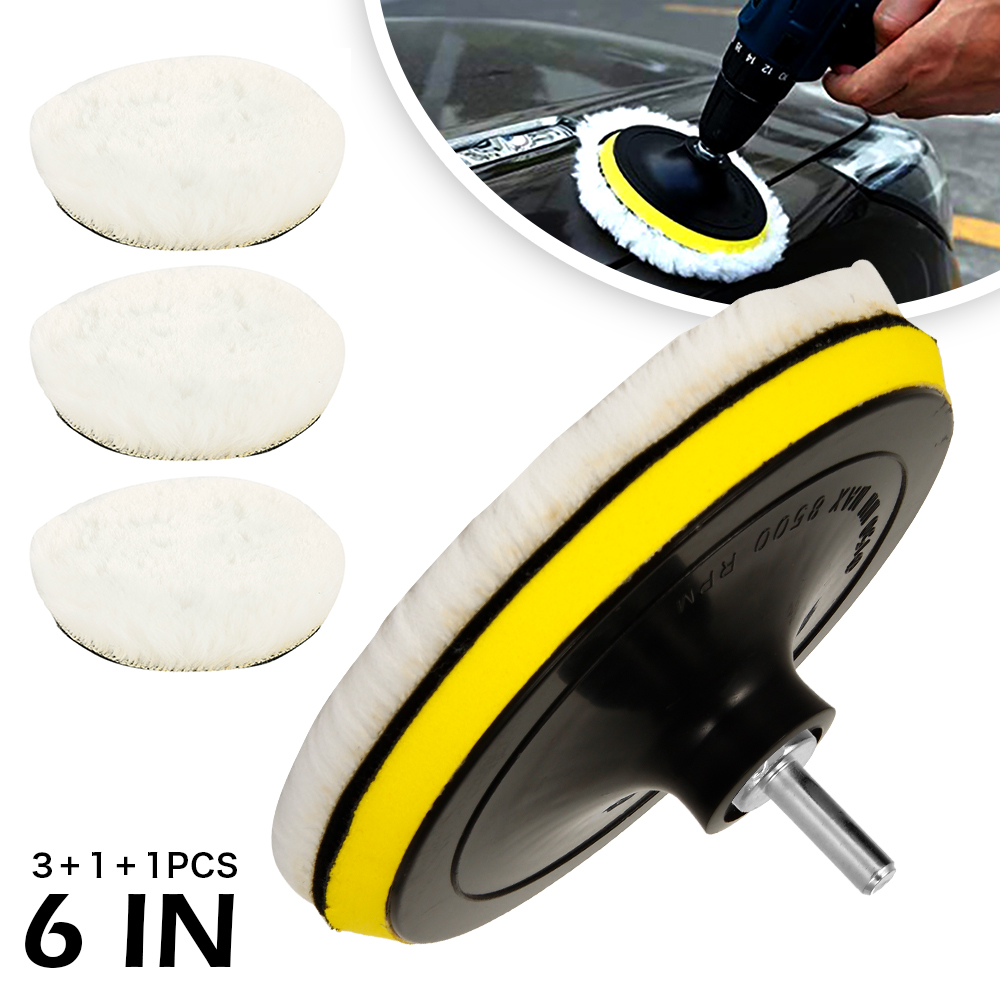 5pcs Car Polishing Pads Set 6  - Polish Pad Set Buffer recensione e prezzo