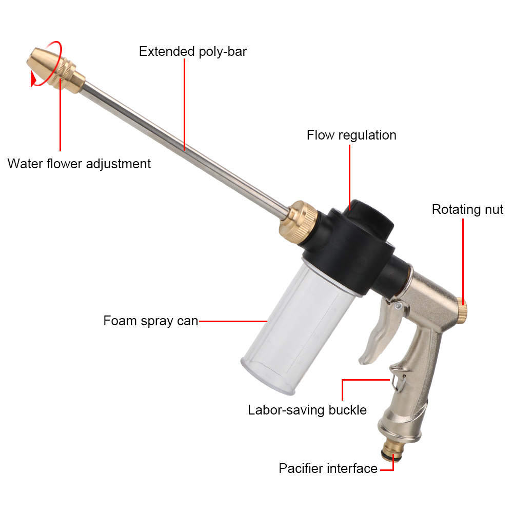 Long Foam Washer Car High Pres - Pressure Washer Foam Gun recensione e prezzo
