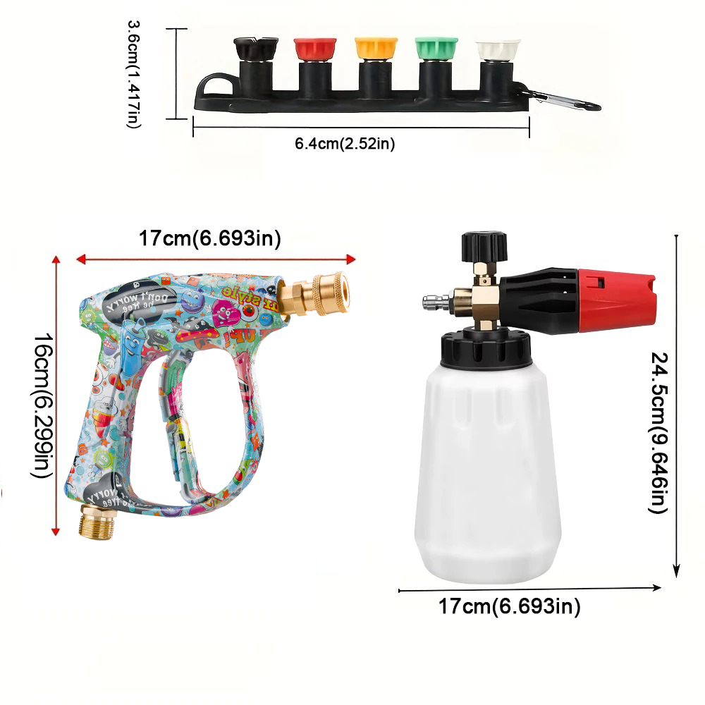 Home use graffiti pressure was - Pressure Washer Foam Gun recensione e prezzo