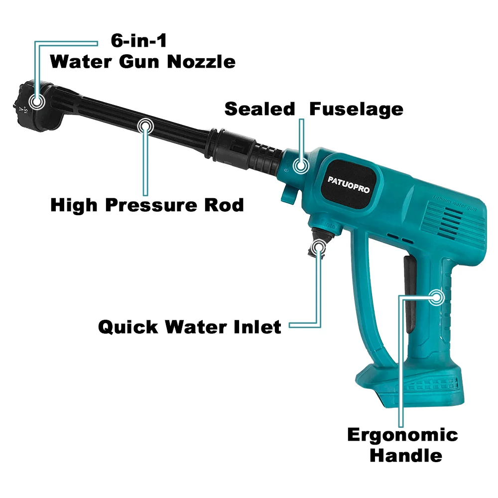 Cordless Car Washing Gun High  - Car Shampoo Ph recensione e prezzo