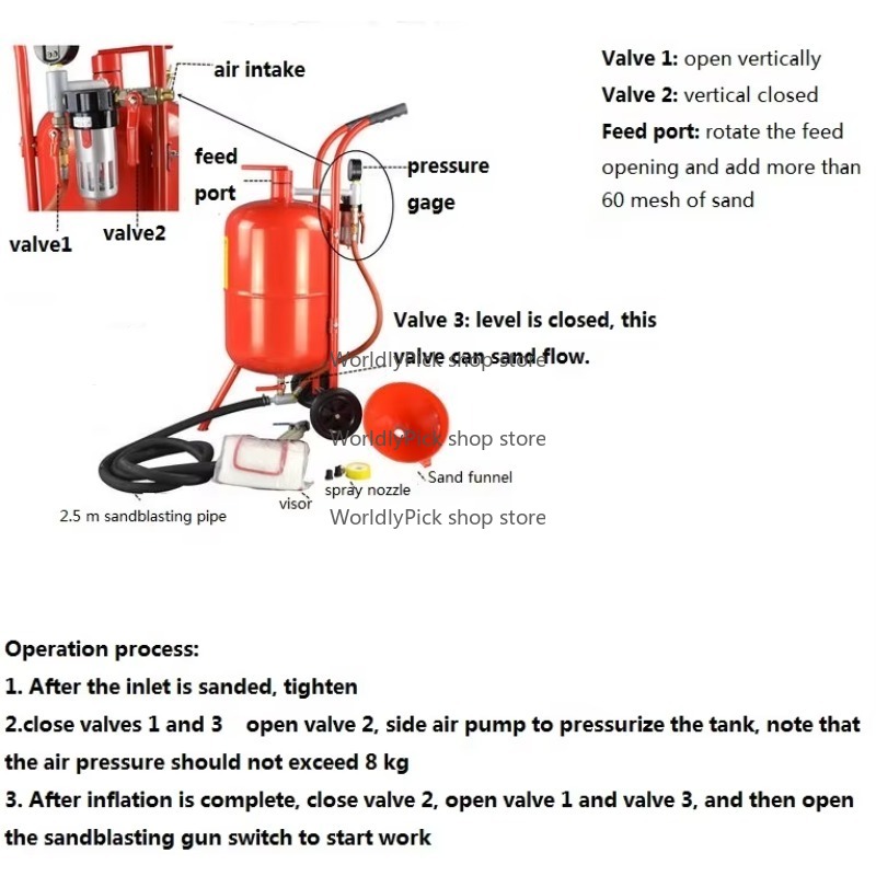 High Pressure Cleaner Sandblas - Wheel Cleaner Alloy recensione e prezzo