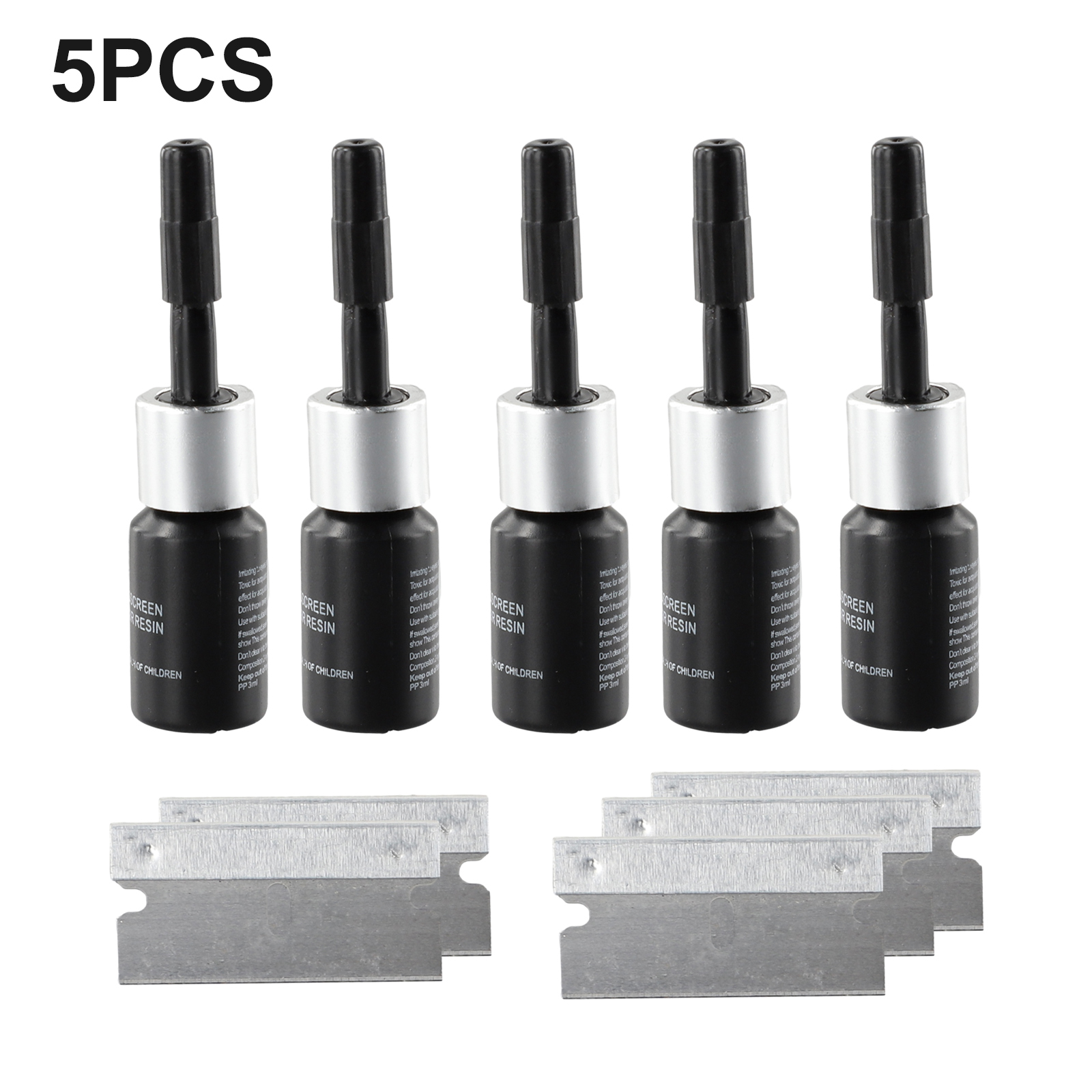 5PCS Automotive Windshield Gla - Glass Cleaner Streak recensione e prezzo