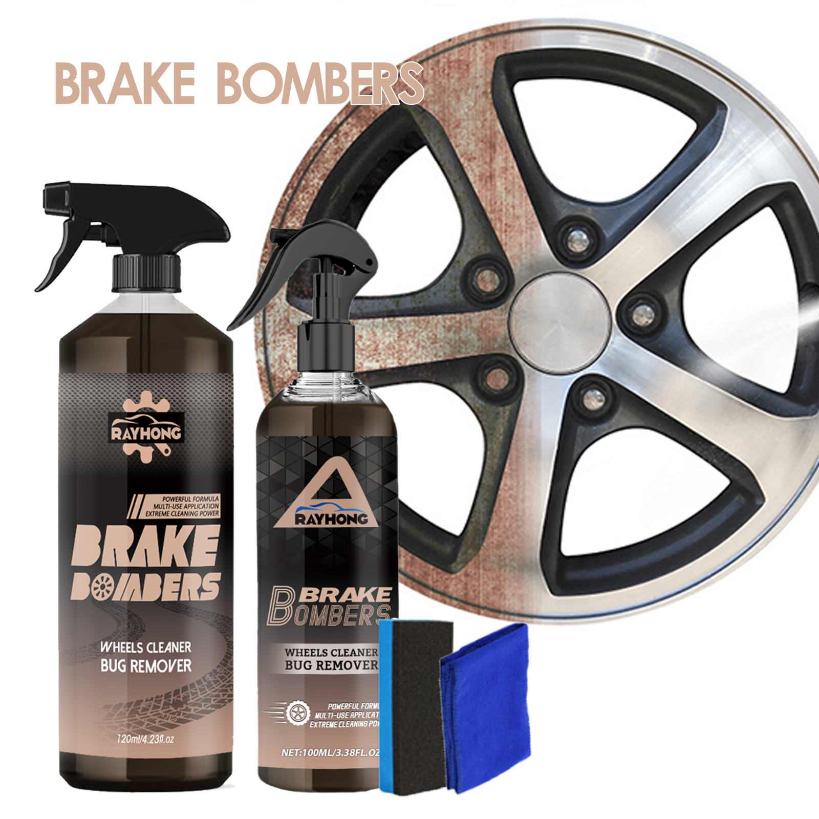 Car Wheel&Tire Cleaner - Brake - Wheel Cleaner Alloy recensione e prezzo