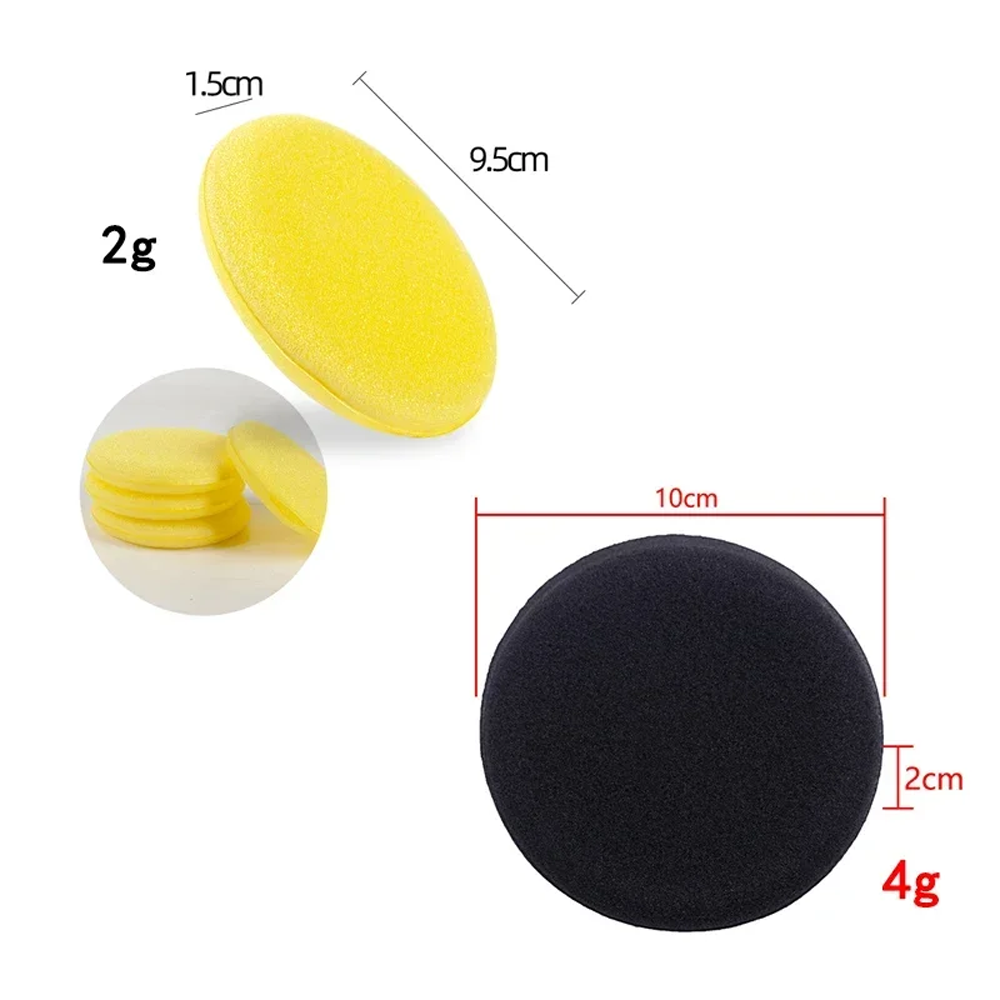 50pcs Round Car Ultra Soft Foa - Wax Applicator Pad recensione e prezzo