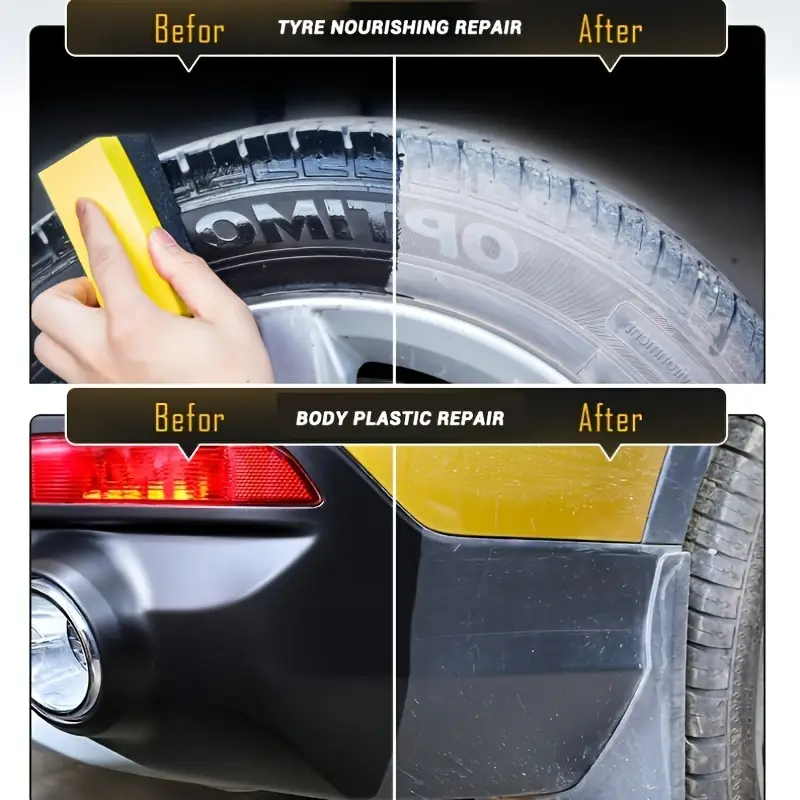 KJM 30ml Tyre Black Trim Resto - Trim Restorer Plastic recensione e prezzo