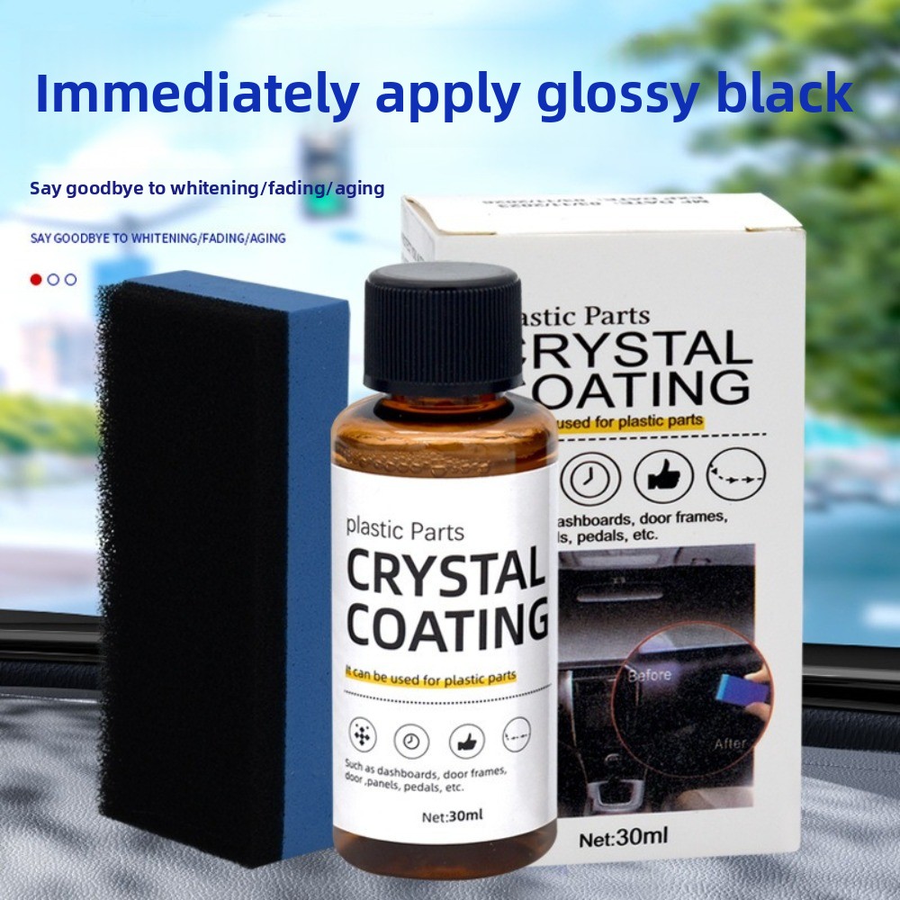New Durable Crystal Coating Re - Trim Restorer Plastic recensione e prezzo