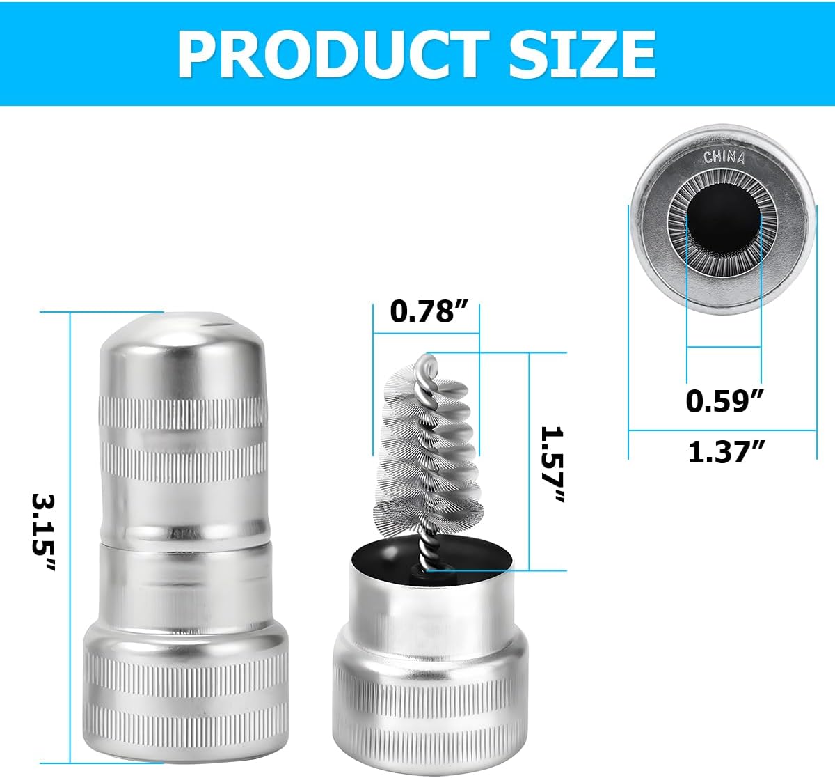 2PCS Car Battery Terminal Clea - Car Cleaning Brush recensione e prezzo