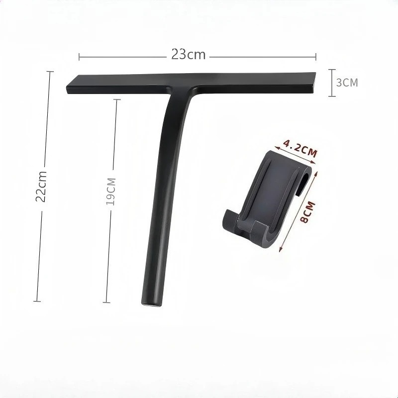Matte Black Silicone Squeegee  - Glass Cleaner Streak recensione e prezzo