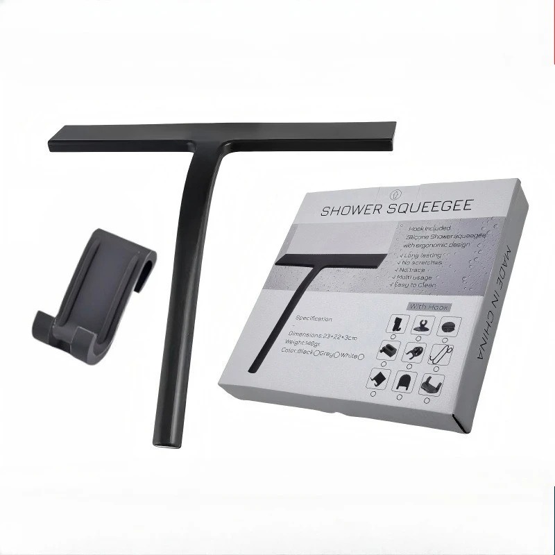 Matte Black Silicone Squeegee  - Glass Cleaner Streak recensione e prezzo