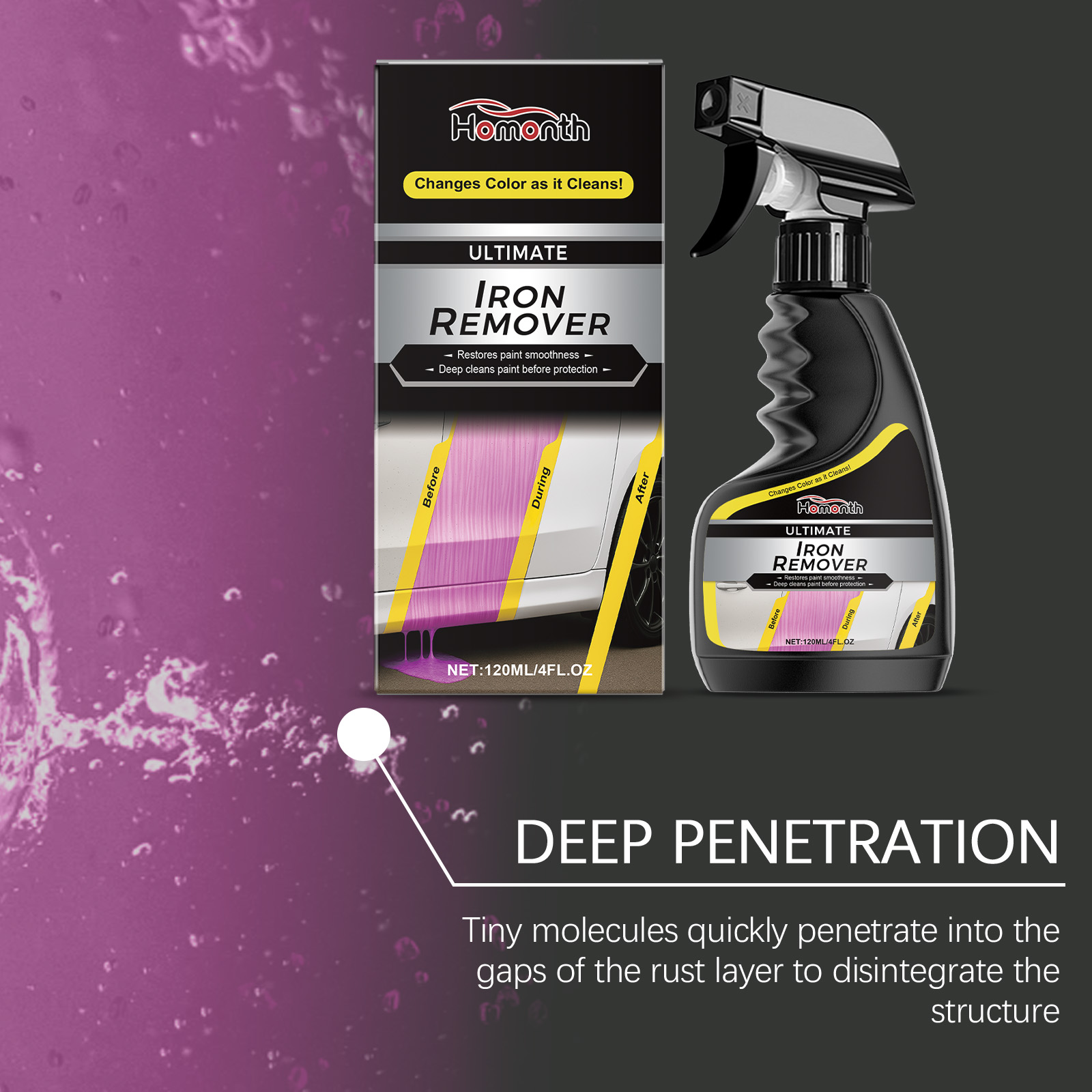 Car Wheel Cleaner Rust Remover - Wheel Cleaner Alloy recensione e prezzo