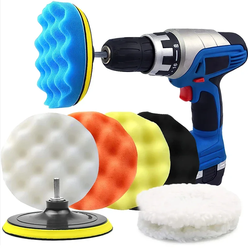 New 8Pcs Car Polishing Pads Ki - Polish Pad Set Buffer recensione e prezzo
