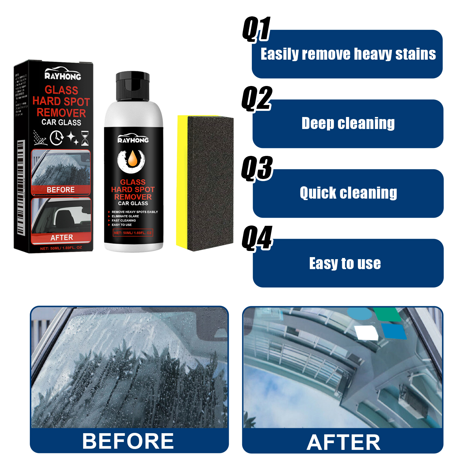 Car Glass Polishing Paste Wind - Car Shampoo Ph recensione e prezzo