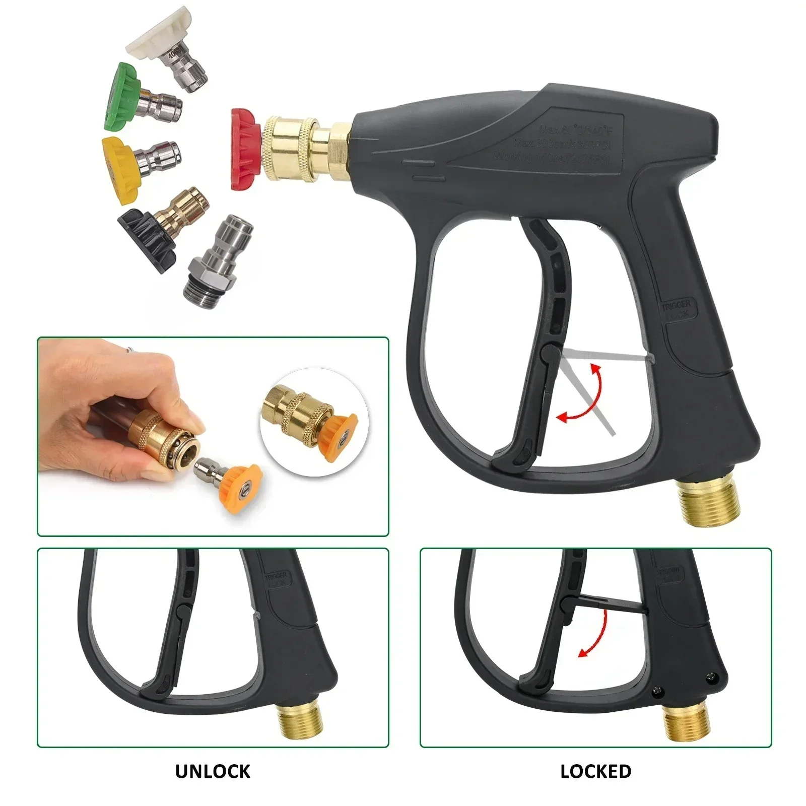 Pressure Washer Gun for Karche - Foam Cannon Car Wash recensione e prezzo