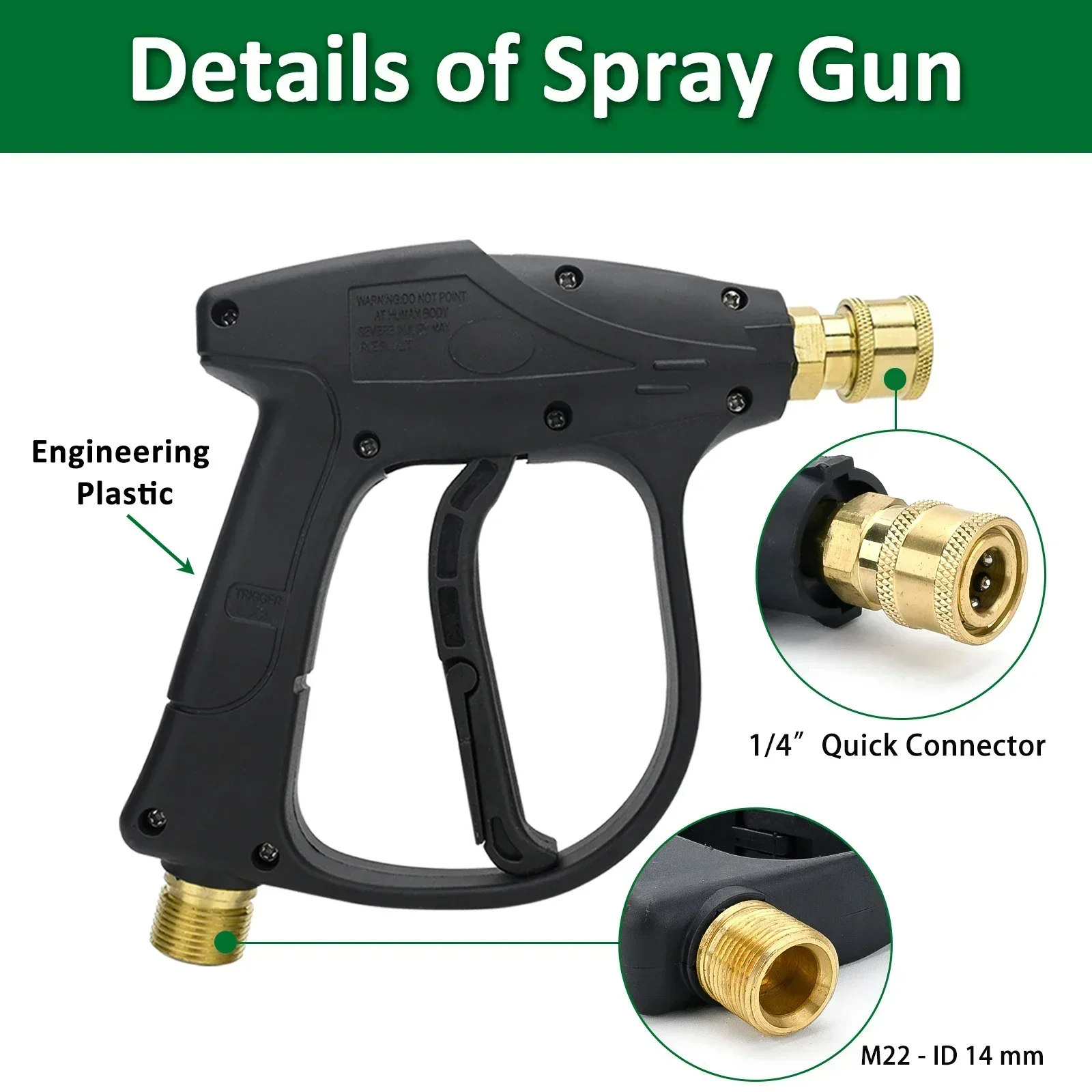 Pressure Washer Gun for Karche - Foam Cannon Car Wash recensione e prezzo