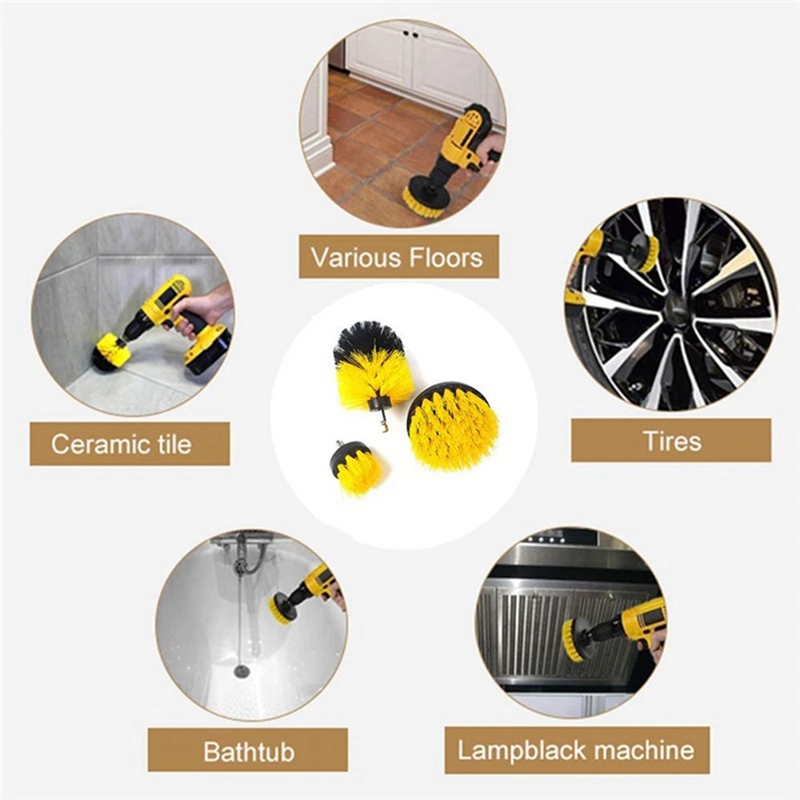 15pcs Electric Floor Scrubber  - Car Cleaning Brush recensione e prezzo