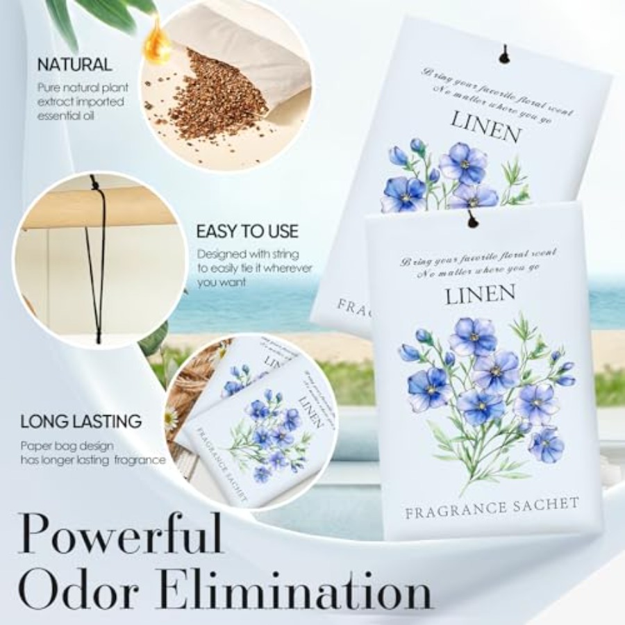 Scented Sachet Bags - 12 Pack  - Odor Eliminator Car recensione e prezzo