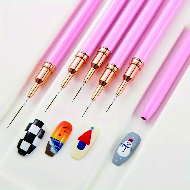 5-Piece Nail Art Pen Set, Ultr - Detailing Brush Set recensione e prezzo