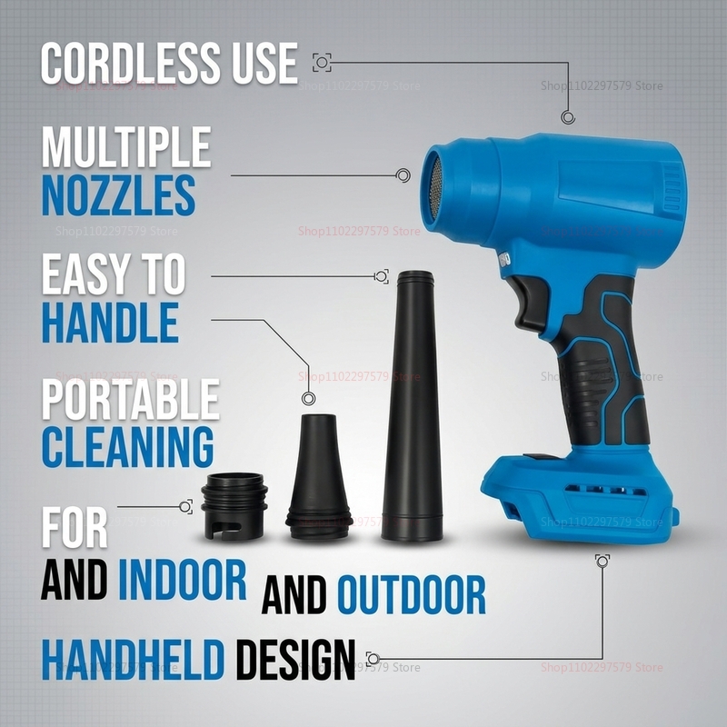 Brushless Turbojet Fan Cordles - Dryer Car Blower recensione e prezzo